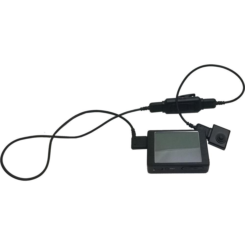 Mini Gadgets DVR with Wired Button Camera and 3" Touchscreen Display