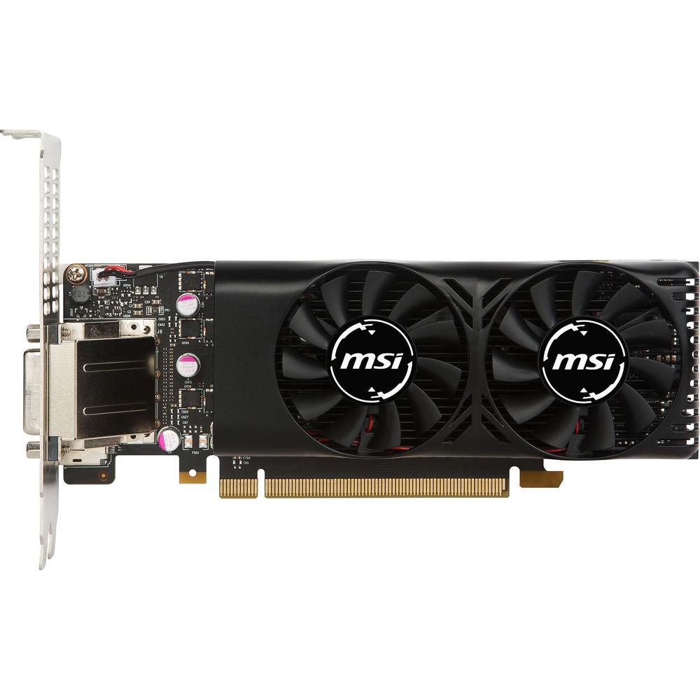 MSI GeForce GTX 1050 2GT Low Profile Graphics Card