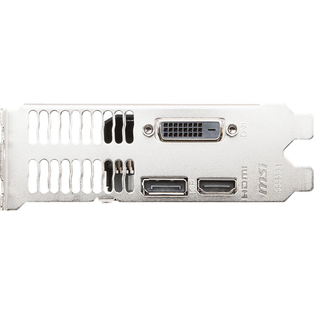 MSI Radeon RX 560 4GT LP OC Graphics Card