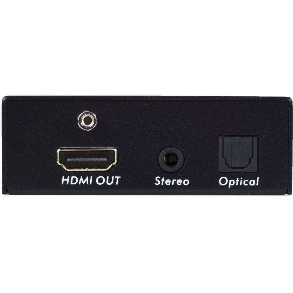 MuxLab 4K 60 HDMI to HDMI Extender with Audio Extraction