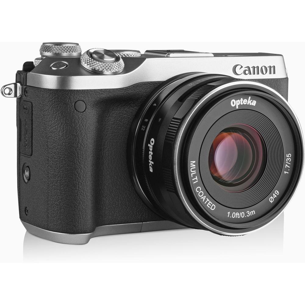 Opteka 35mm f 1.7 Lens for Canon EF-M
