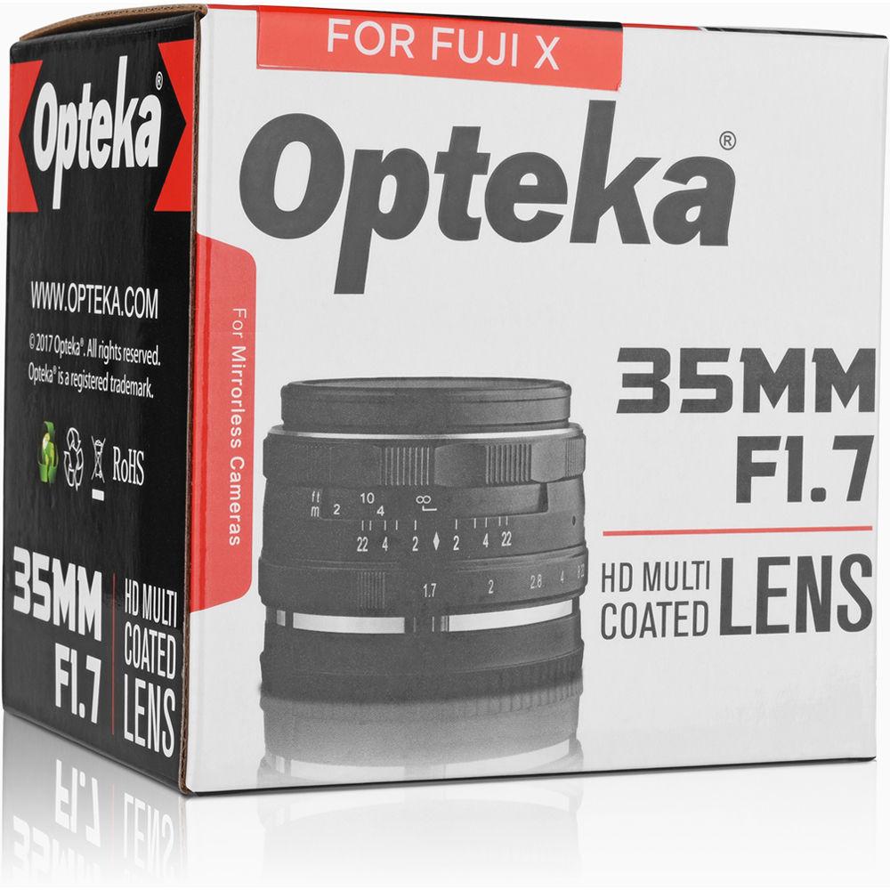 Opteka 35mm f 1.7 Lens for Fujifilm X