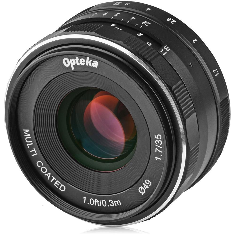 Opteka 35mm f 1.7 Lens for Sony E, Opteka, 35mm, f, 1.7, Lens, Sony, E