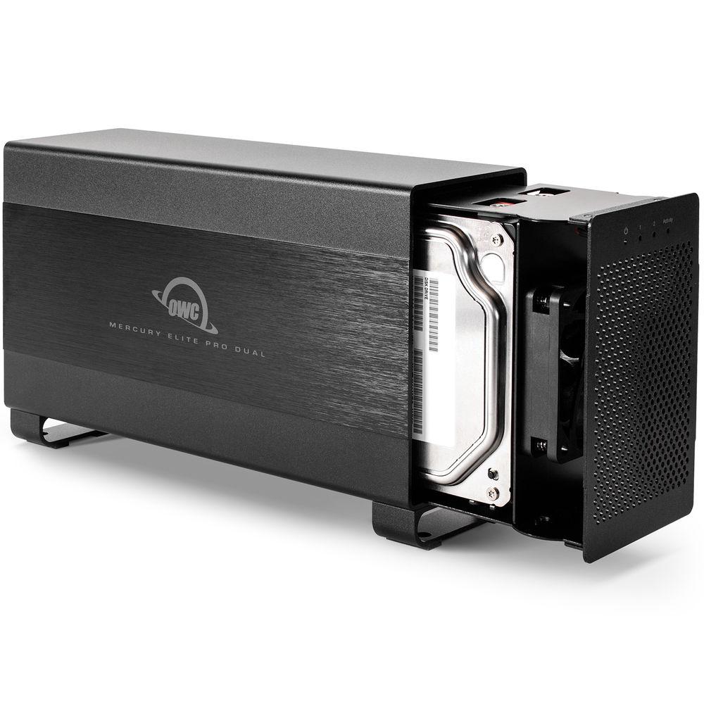 OWC Other World Computing Mercury Elite Pro Dual 12TB 2-Bay Thunderbolt 2 RAID Array