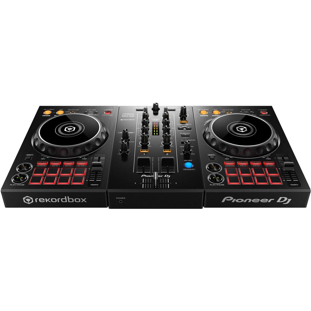 Pioneer DJ DDJ-400 Portable 2-Channel rekordbox DJ Controller