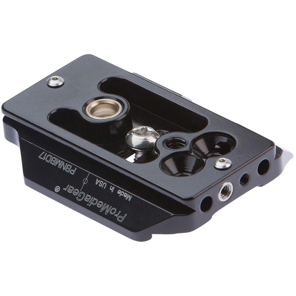ProMediaGear Arca-Type Bracket Plate for Nikon D500 DSLR Camera with MB-D17 Multi Battery Power Pack