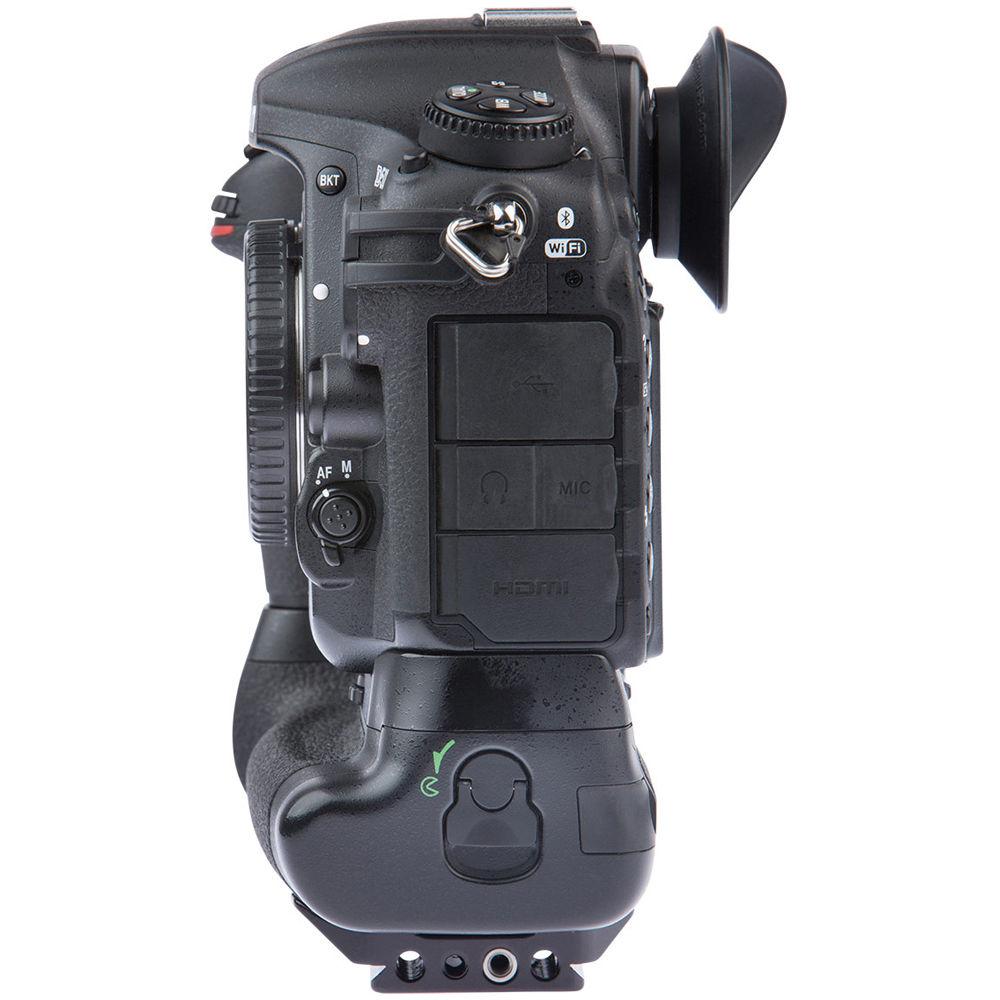 ProMediaGear Arca-Type Bracket Plate for Nikon D500 DSLR Camera with MB-D17 Multi Battery Power Pack