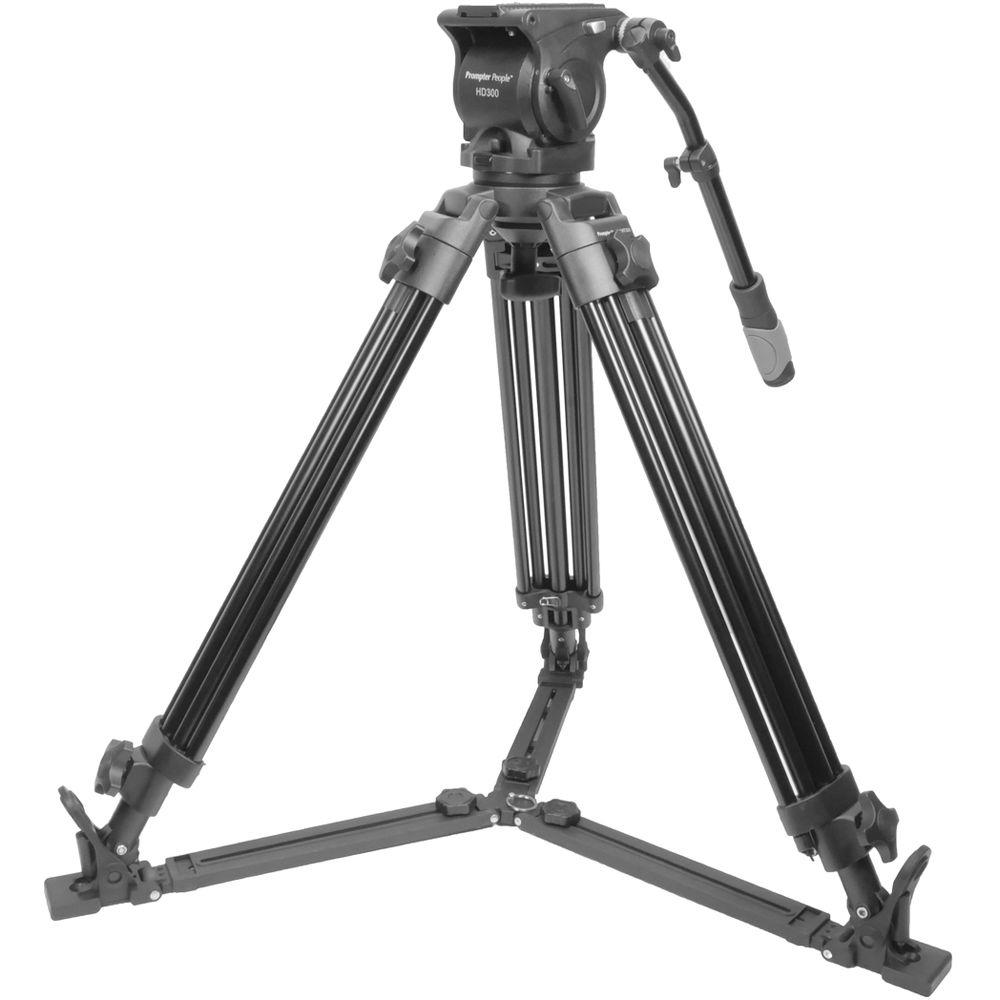 Prompter People Heavy-Duty Tripod with Fluid Head