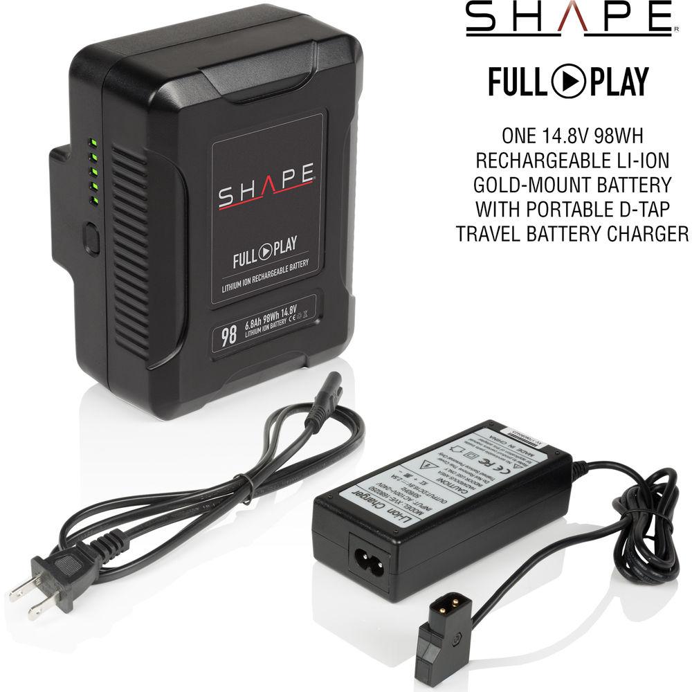 SHAPE FULL PLAY Portable D-Tap Battery Charger