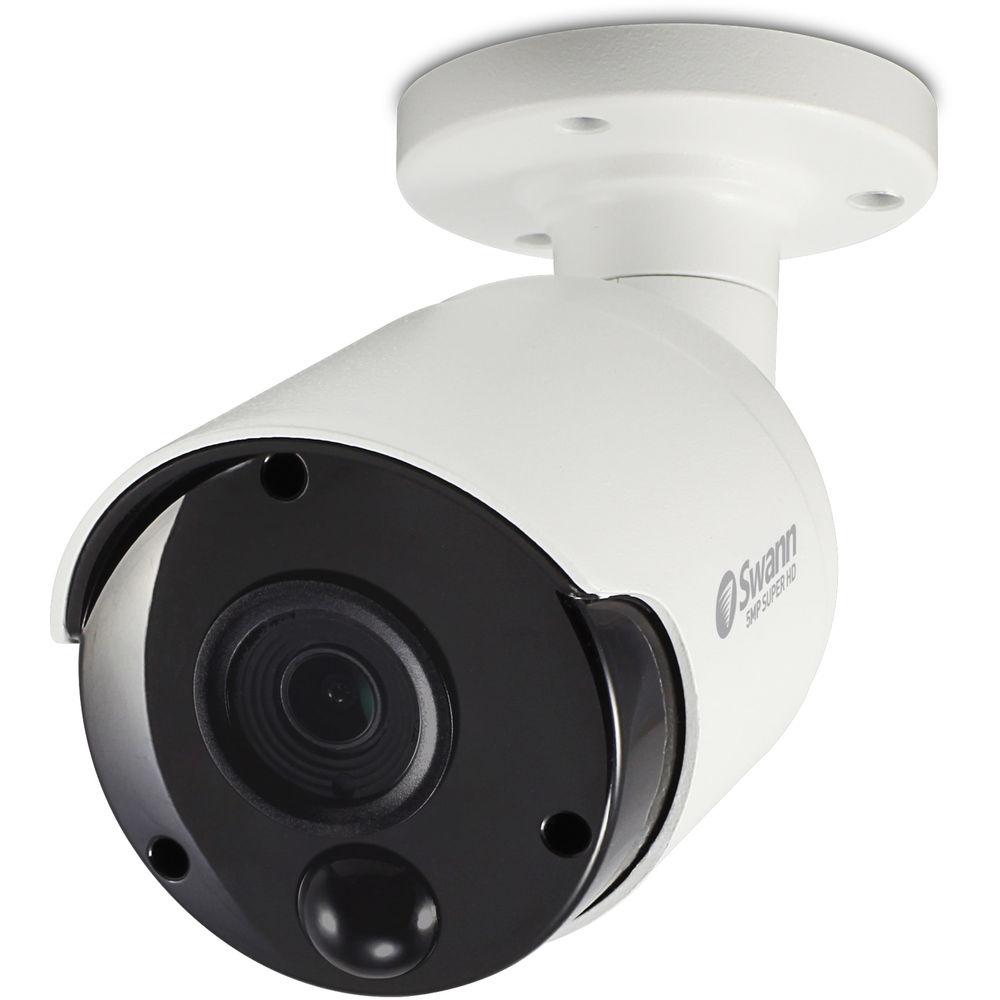 Swann SWNHD-885MSB-US 4K UHD Outdoor Network Bullet Camera with Audio