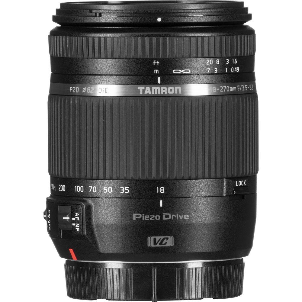 Tamron 18-270mm f 3.5-6.3 Di II VC PZD Lens for Nikon F