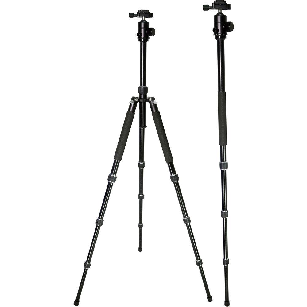 Vidpro AT-72 VentureMaxx 72" Professional Aluminum Travel Tripod with Quick Release Ball Head