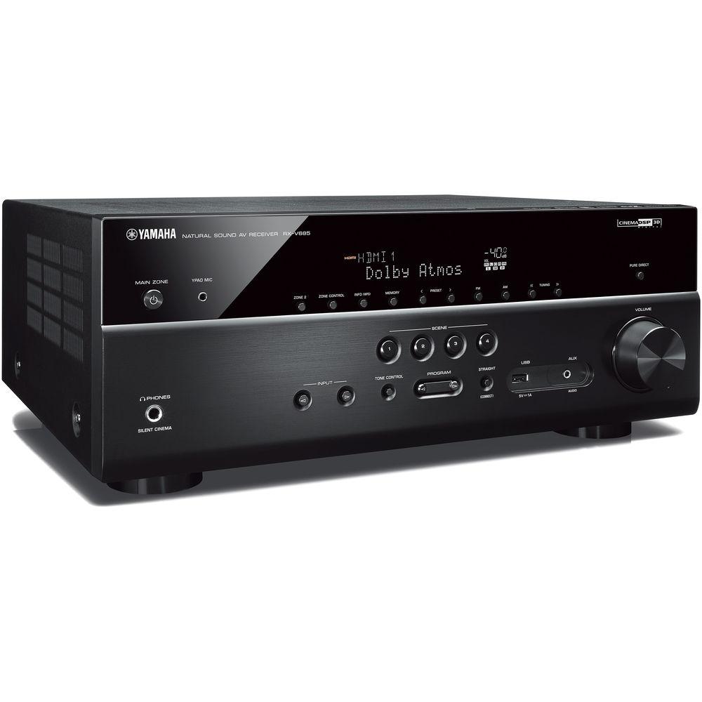 Yamaha RX-V685 7.2-Channel MusicCast A V Receiver