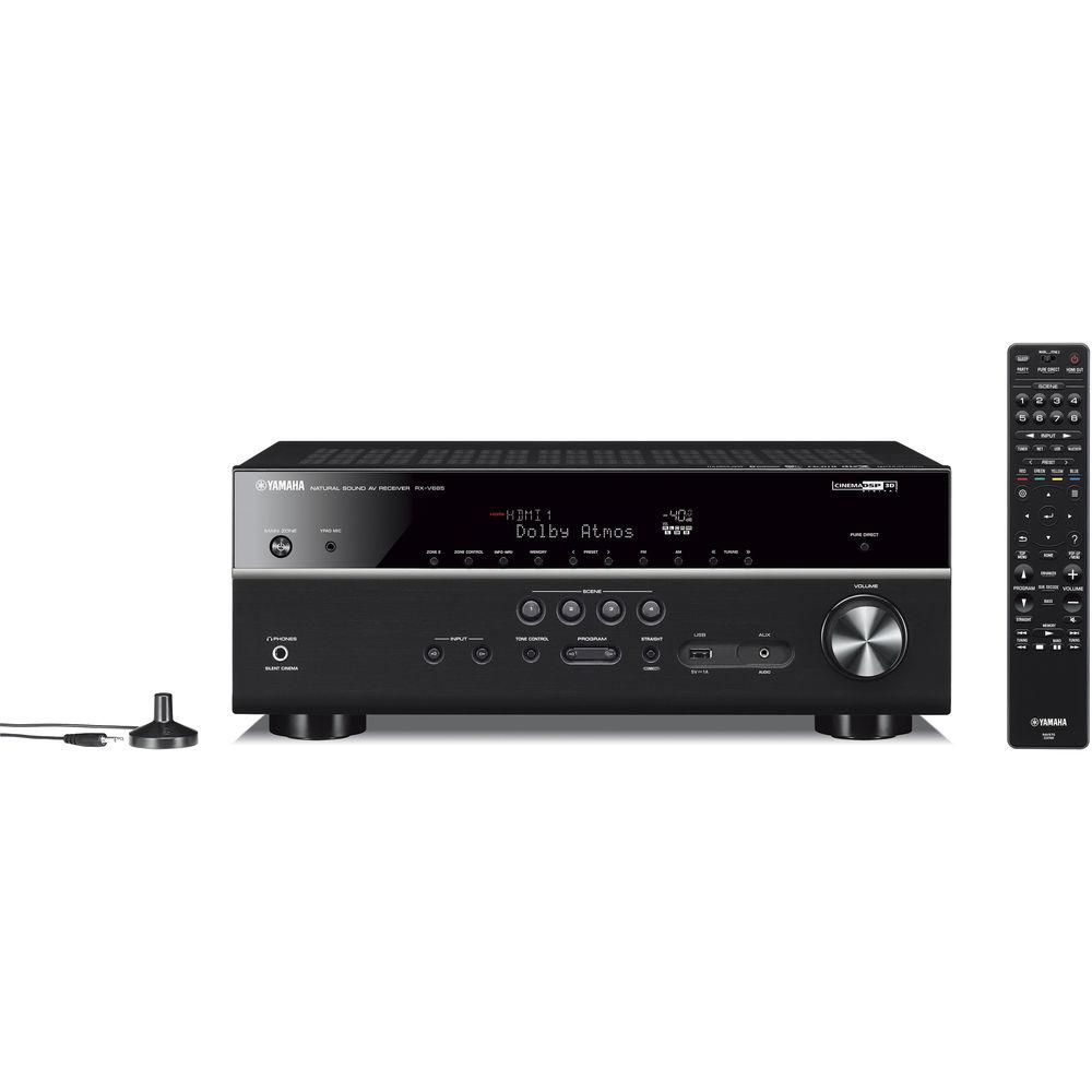 Yamaha RX-V685 7.2-Channel MusicCast A V Receiver