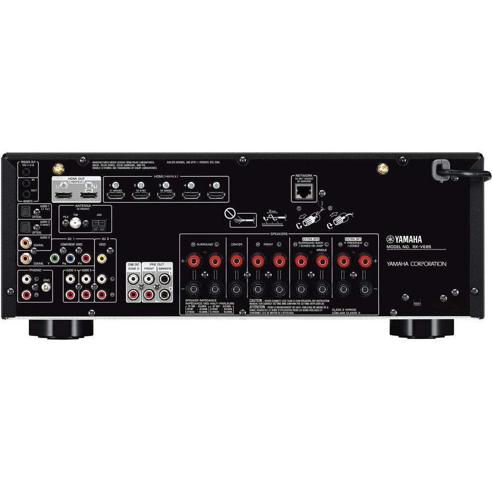 Yamaha RX-V685 7.2-Channel MusicCast A V Receiver