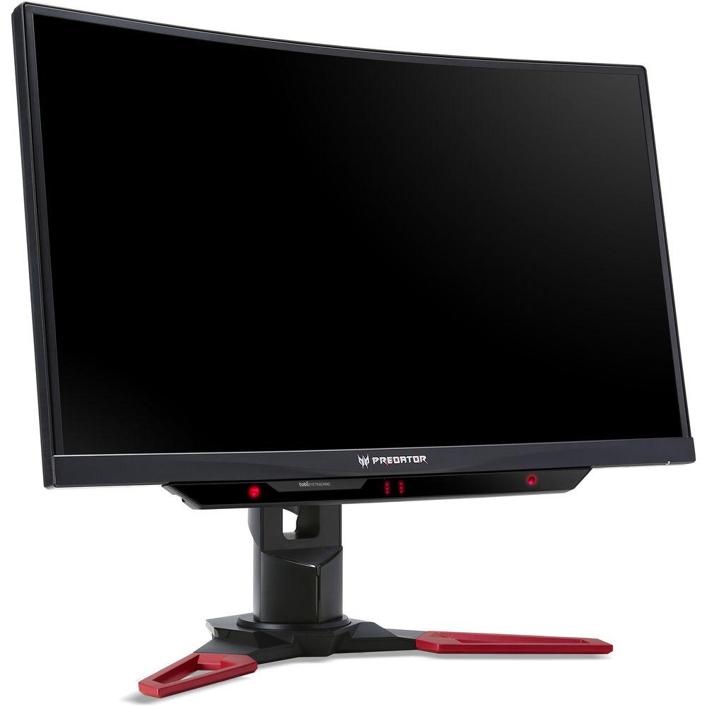 Acer Predator Z1 Z271T01 Tbmiphz 27" 16:9 Curved 144 Hz G-SYNC LCD Monitor with Tobii Eye Tracking Technology