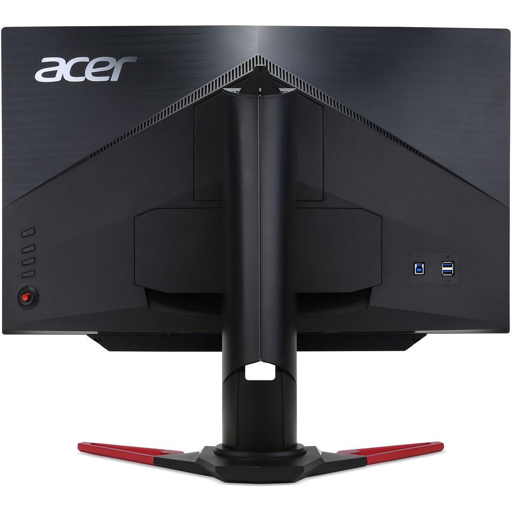 Acer Predator Z1 Z271T01 Tbmiphz 27" 16:9 Curved 144 Hz G-SYNC LCD Monitor with Tobii Eye Tracking Technology