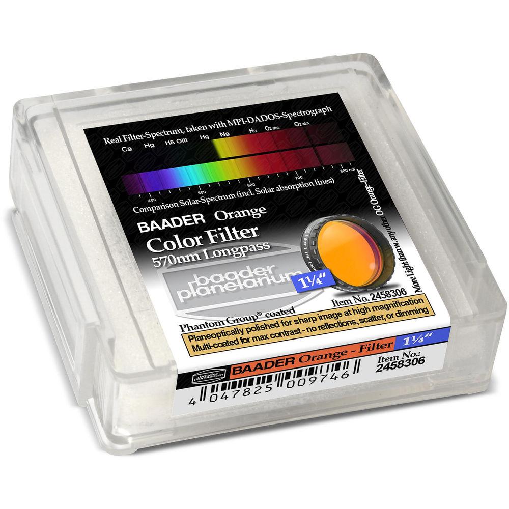 Alpine Astronomical Baader Orange Colored Bandpass Eyepiece Filter