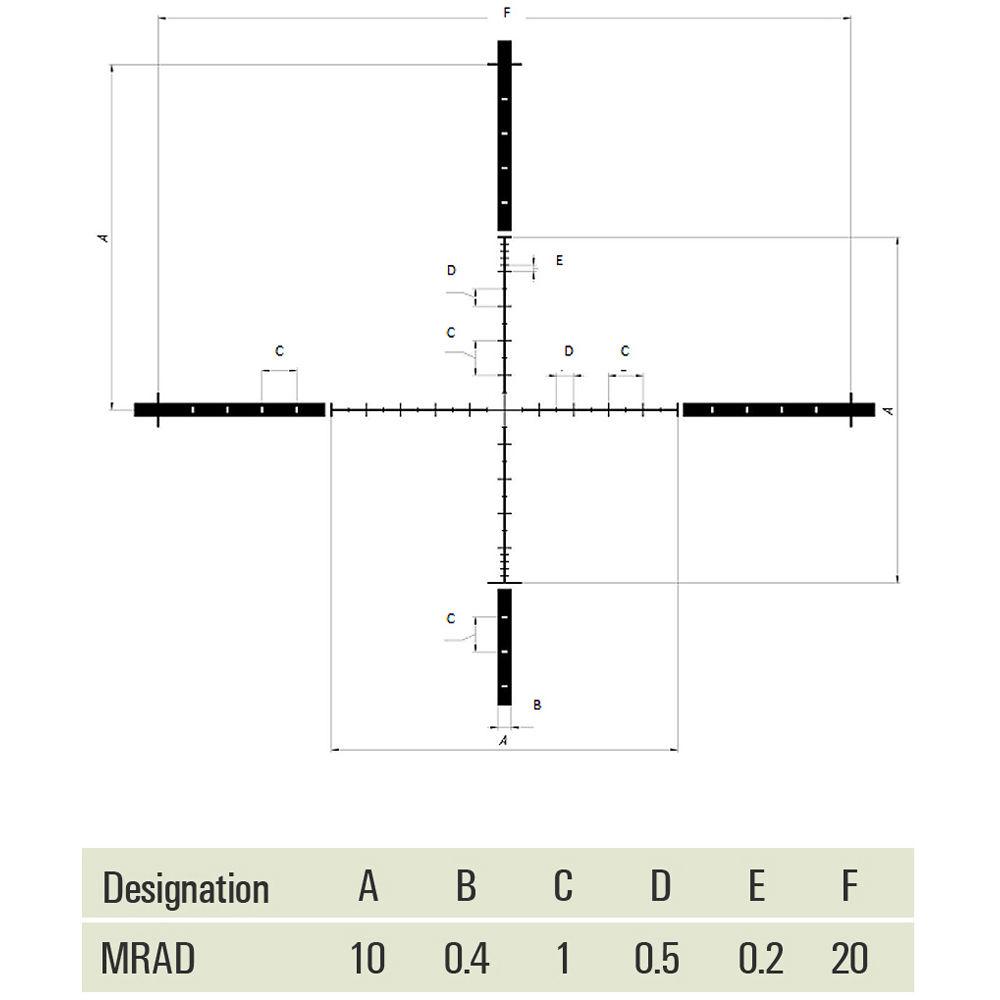 Bering Optics 5-20x56 Sniper Tactical Riflescope