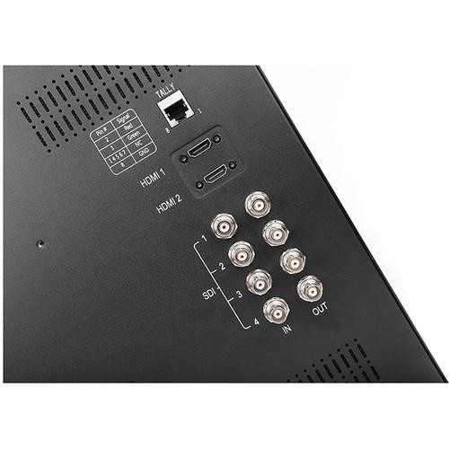 Bestview 4K UHD LED Quad Split View Broadcast Monitor, Bestview, 4K, UHD, LED, Quad, Split, View, Broadcast, Monitor