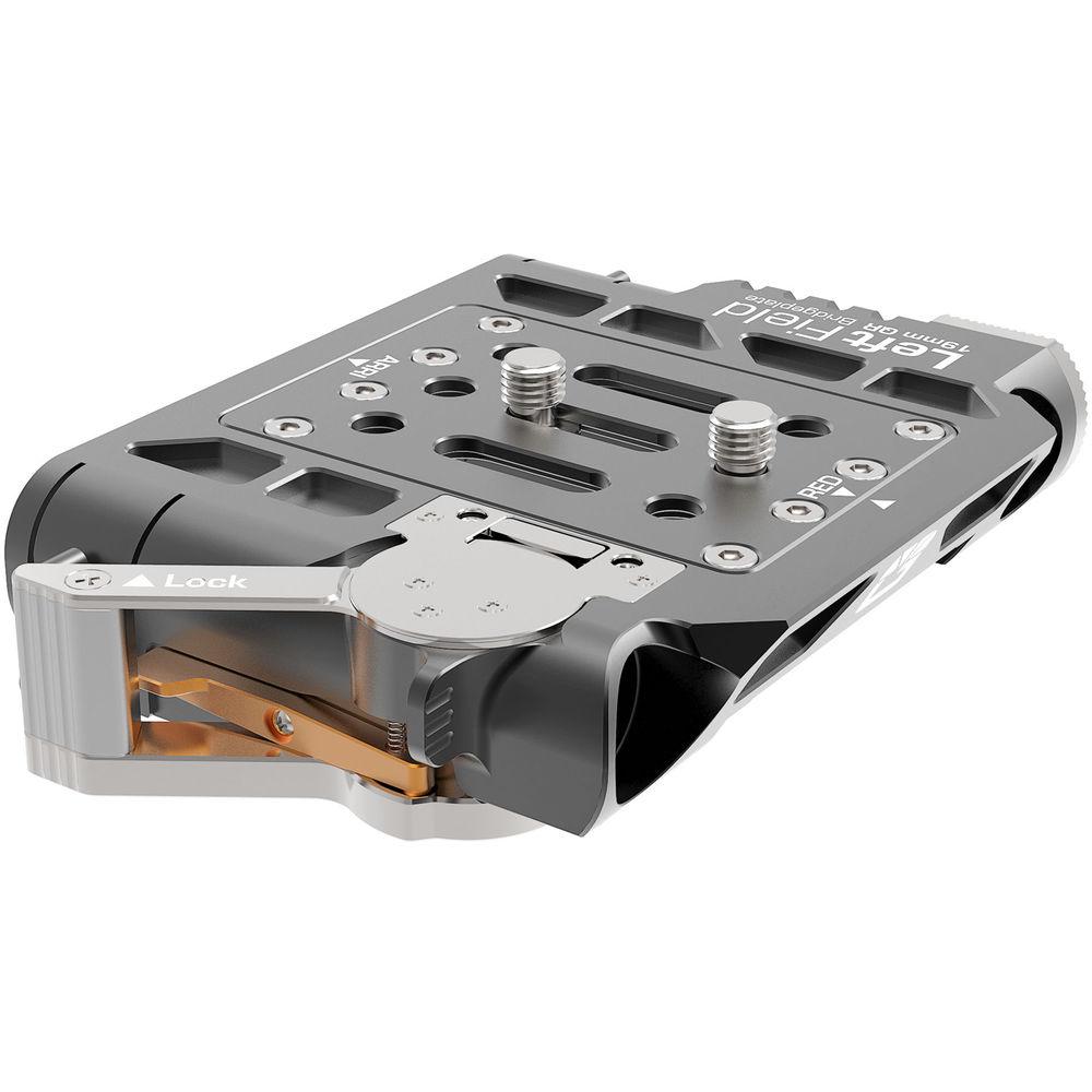 Bright Tangerine Left Field 19mm Studio Quick Release Bridge Plate