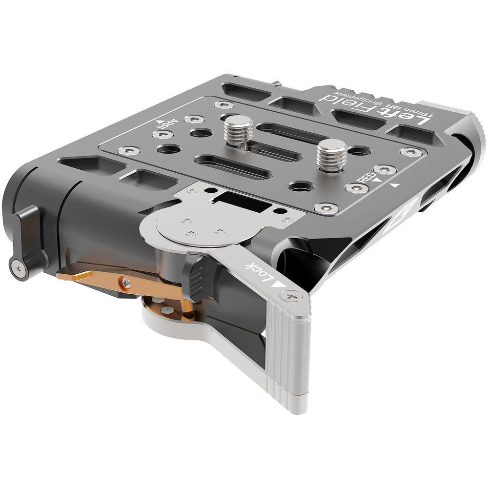 Bright Tangerine Left Field 19mm Studio Quick Release Bridge Plate