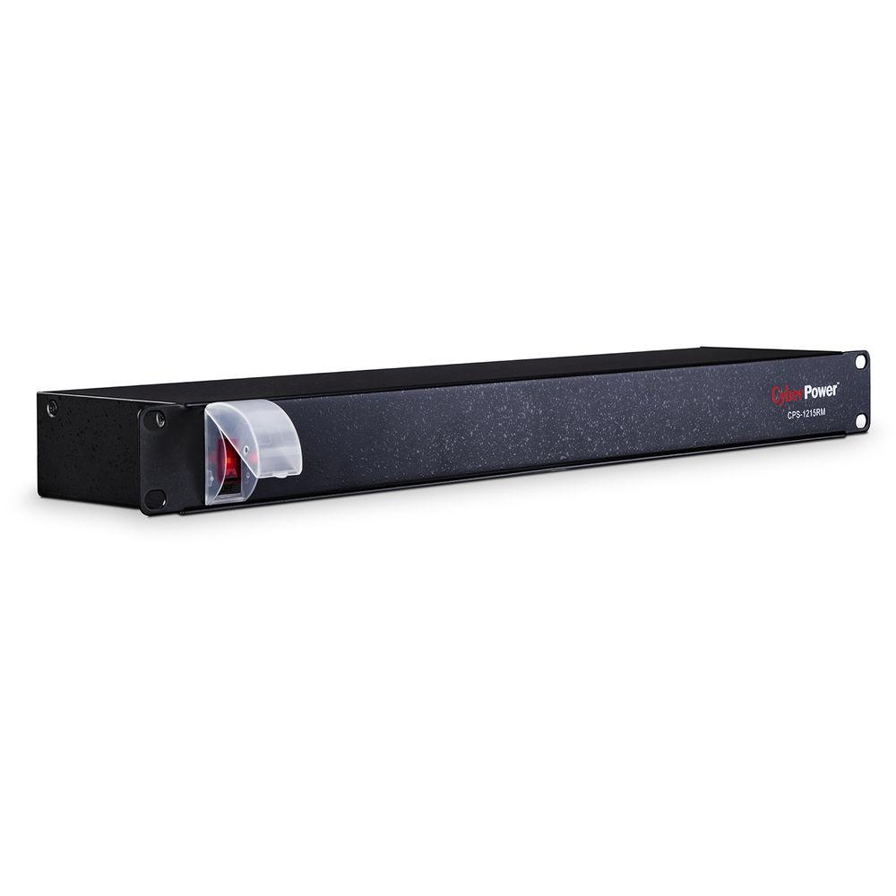 CyberPower 120V,15A 10- 5-15R Outlets Nema 1U Rackmount PDU with 15