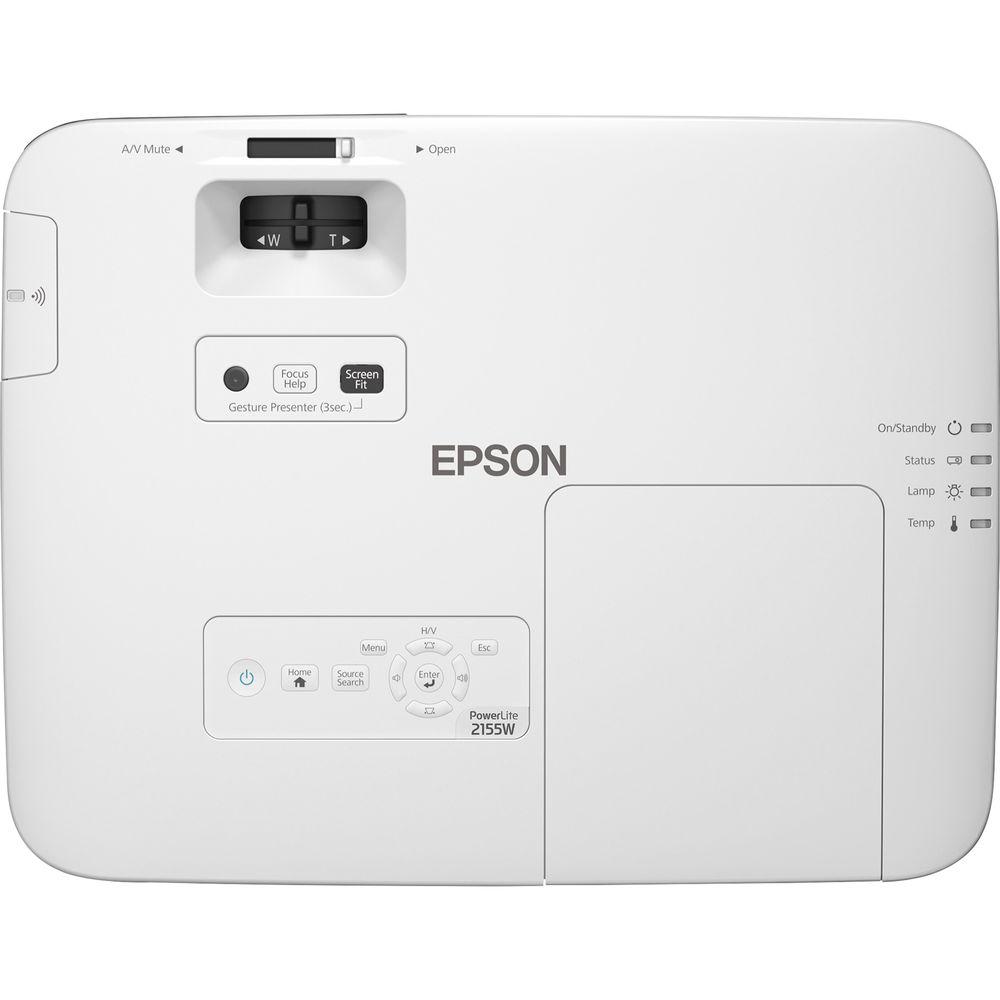 Epson PowerLite 2155W 5000-Lumen WXGA 3LCD Projector