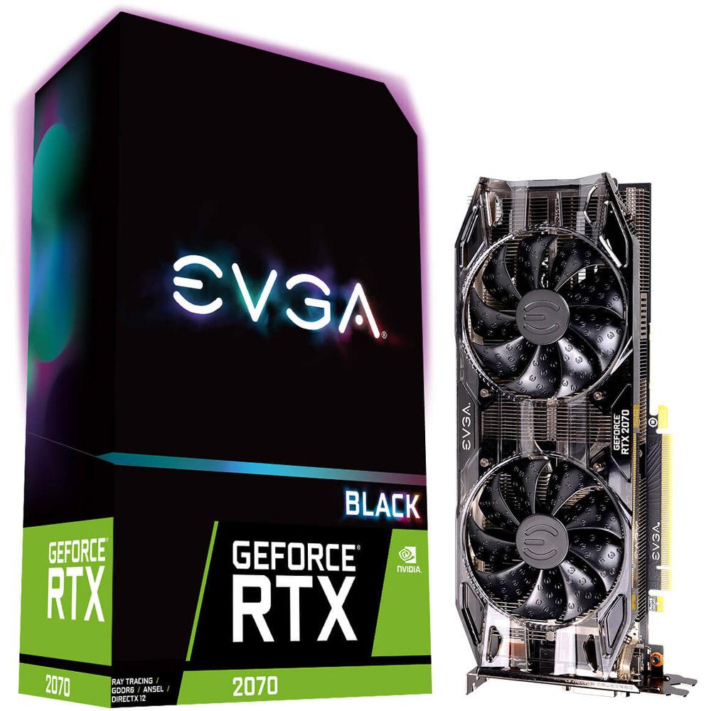 EVGA GeForce RTX 2070 BLACK GAMING Graphics Card
