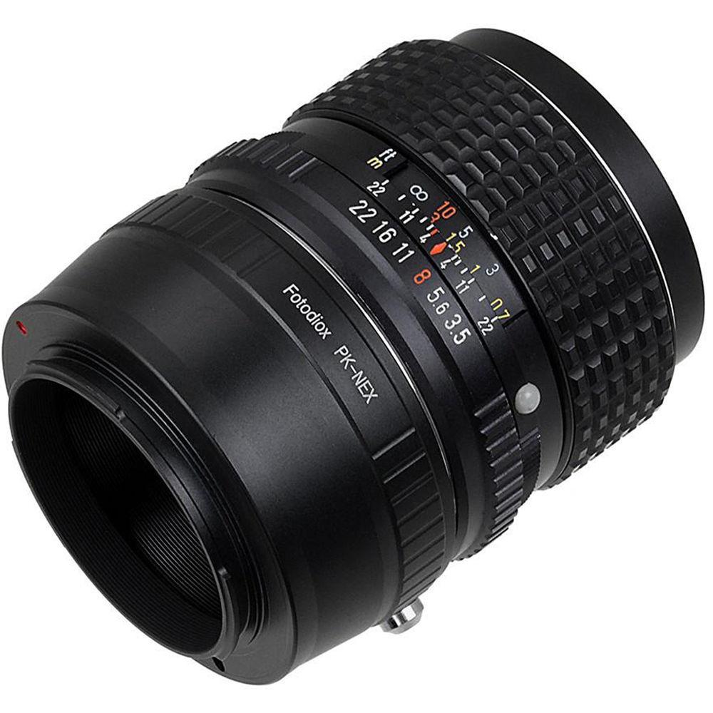 FotodioX Mount Adapter for Pentax K-Mount Lens to Sony E-Mount Camera