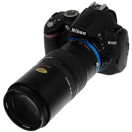 FotodioX Pro Mount Adapter with Aperture Control Dial for Yashica 230-AF Lens to Nikon F-Mount Camera