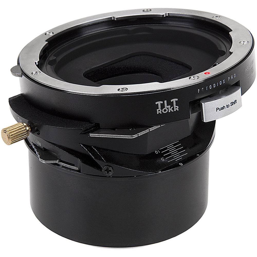 FotodioX Pro TLT ROKR Tilt Shift Adapter for Hasselblad V-Mount Lens to Fuji X-Mount Camera