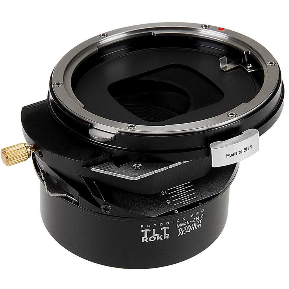 FotodioX Pro TLT ROKR Tilt-Shift Adapter for Mamiya M645 Lens to Sony E Camera