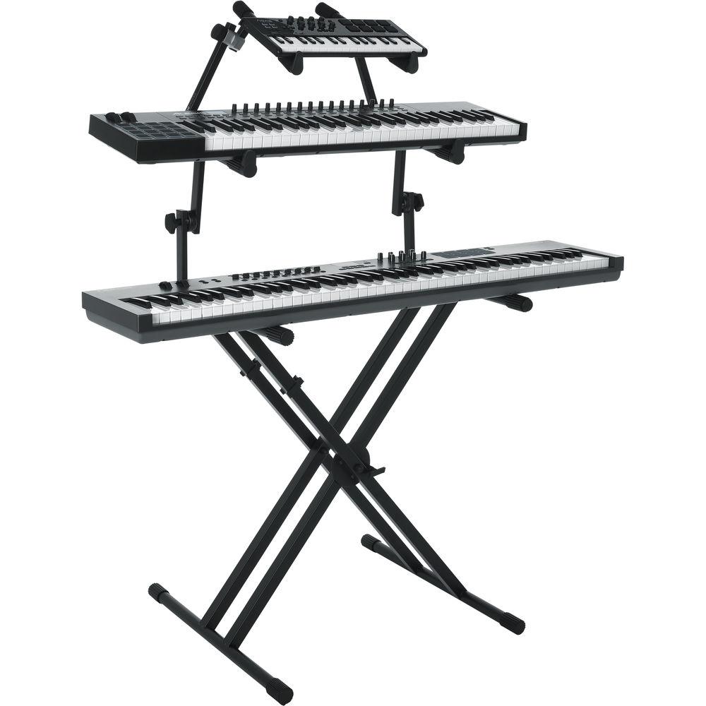 Gator Cases 3rd Tier Add-On for Frameworks Deluxe 2-Tier X-Style Keyboard Stand