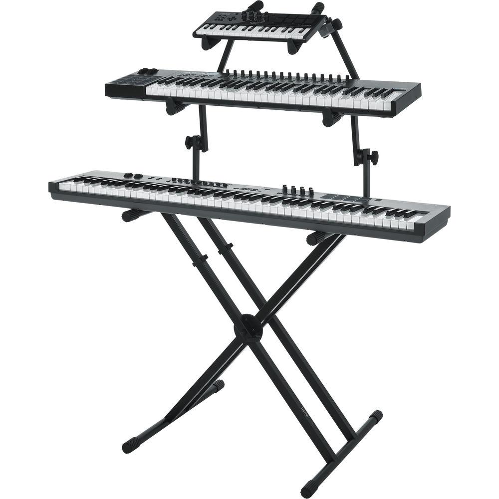 Gator Cases 3rd Tier Add-On for Frameworks Deluxe 2-Tier X-Style Keyboard Stand