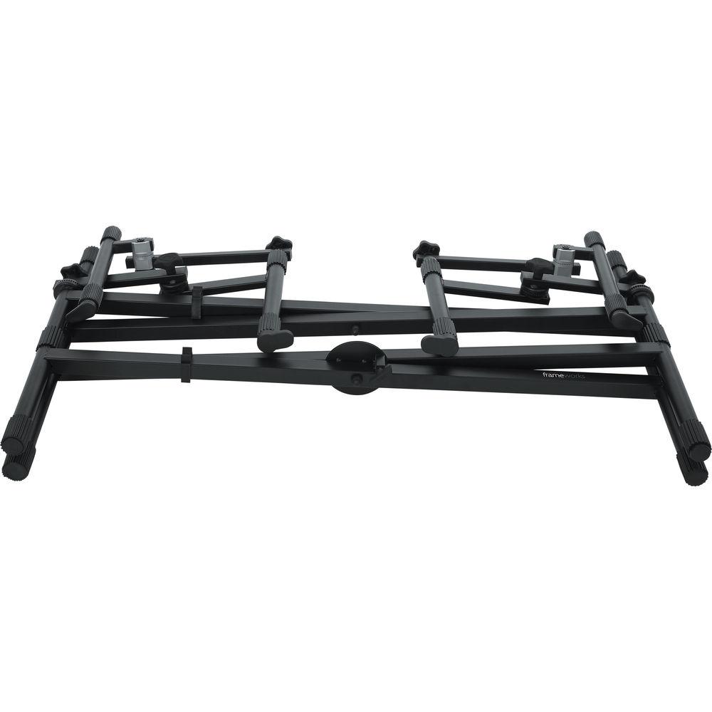 Gator Cases 3rd Tier Add-On for Frameworks Deluxe 2-Tier X-Style Keyboard Stand