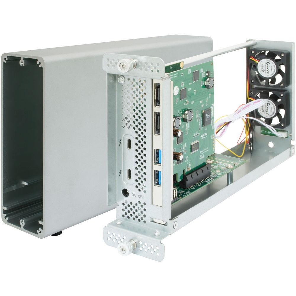 HighPoint RocketStor 6661A-2U2e Thunderbolt 3 to USB 3.1 Gen 1 & eSATA Adapter