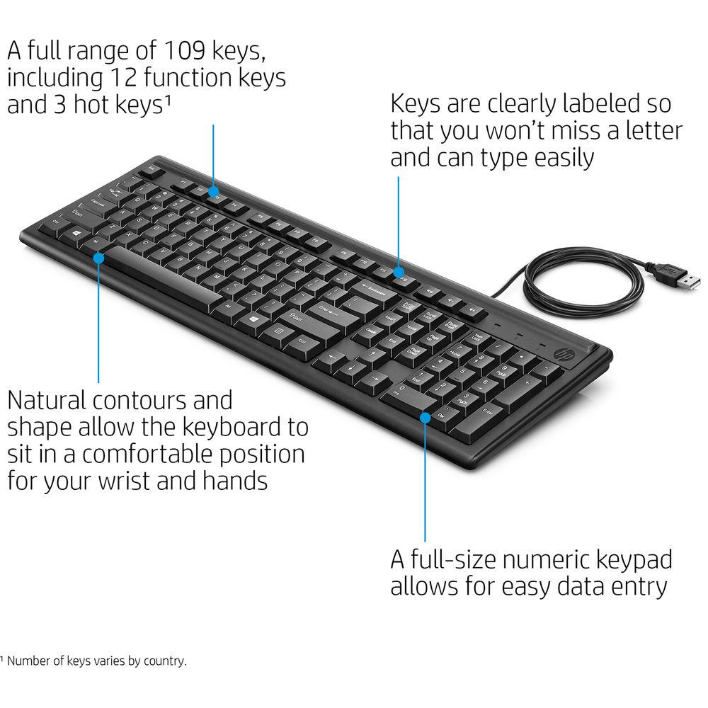 HP Keyboard 100