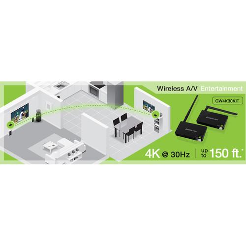 IOGEAR GW4K30KIT Wireless UHD HDMI Extender