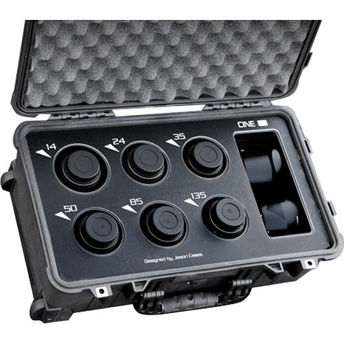 Jason Cases Protective Case for Set of 6 Rokinon Cine DS Lenses