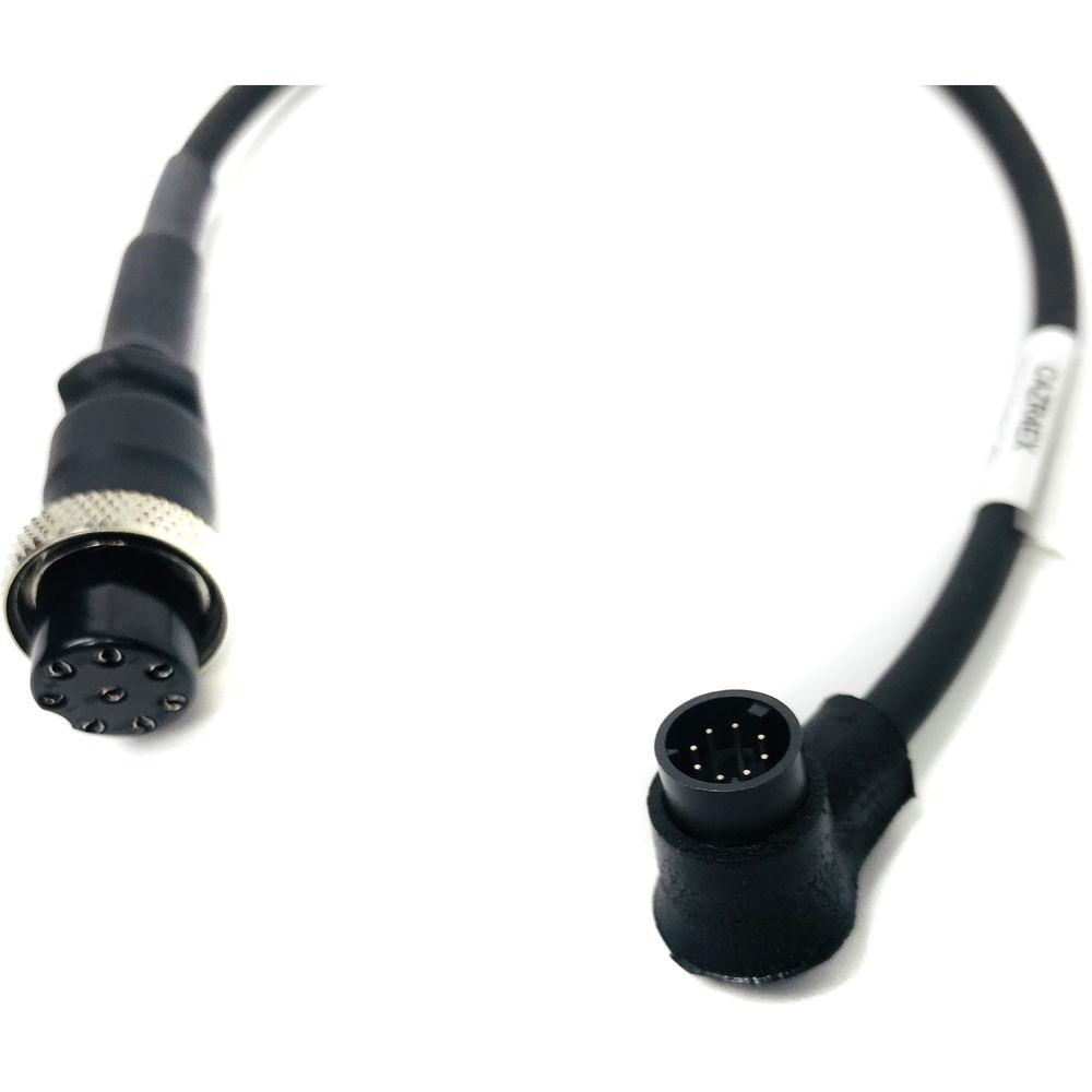 Jony 8-Pin DIN to 8-Pin DIN ZR4 Adapter Cable for Fujinon Lens to Sony PMW EX1 EX3 & Similar Cameras