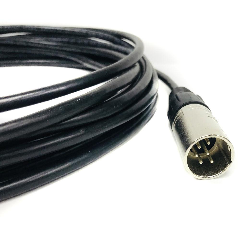 Jony ZR4 8-Pin DIN to 12-Pin DIN Fujinon Tele-Conference Adapter Cable