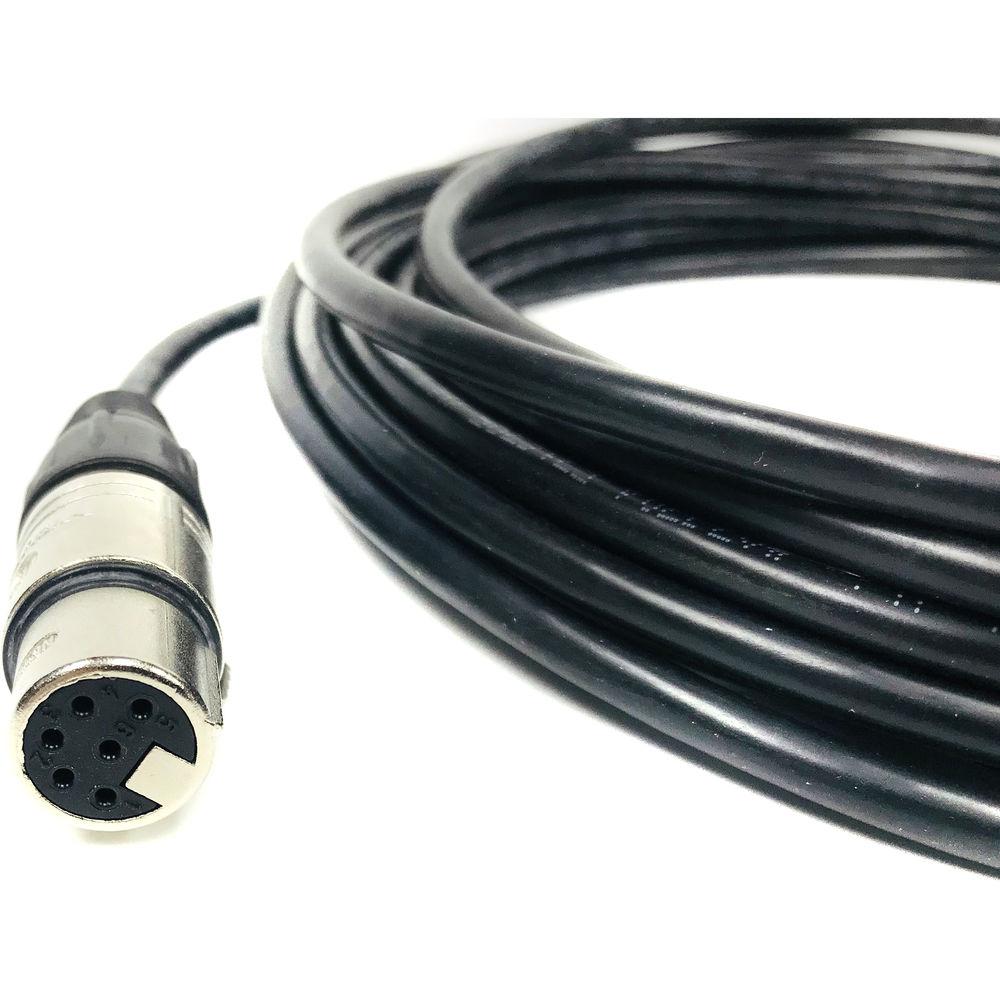 Jony ZR4 8-Pin DIN to 12-Pin DIN Fujinon Tele-Conference Adapter Cable