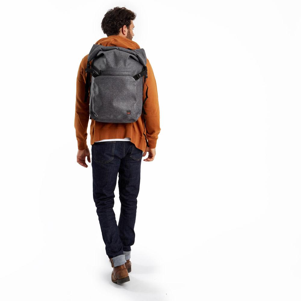 KNOMO USA 14" Hamilton Water-Resistant Roll Top Laptop Backpack