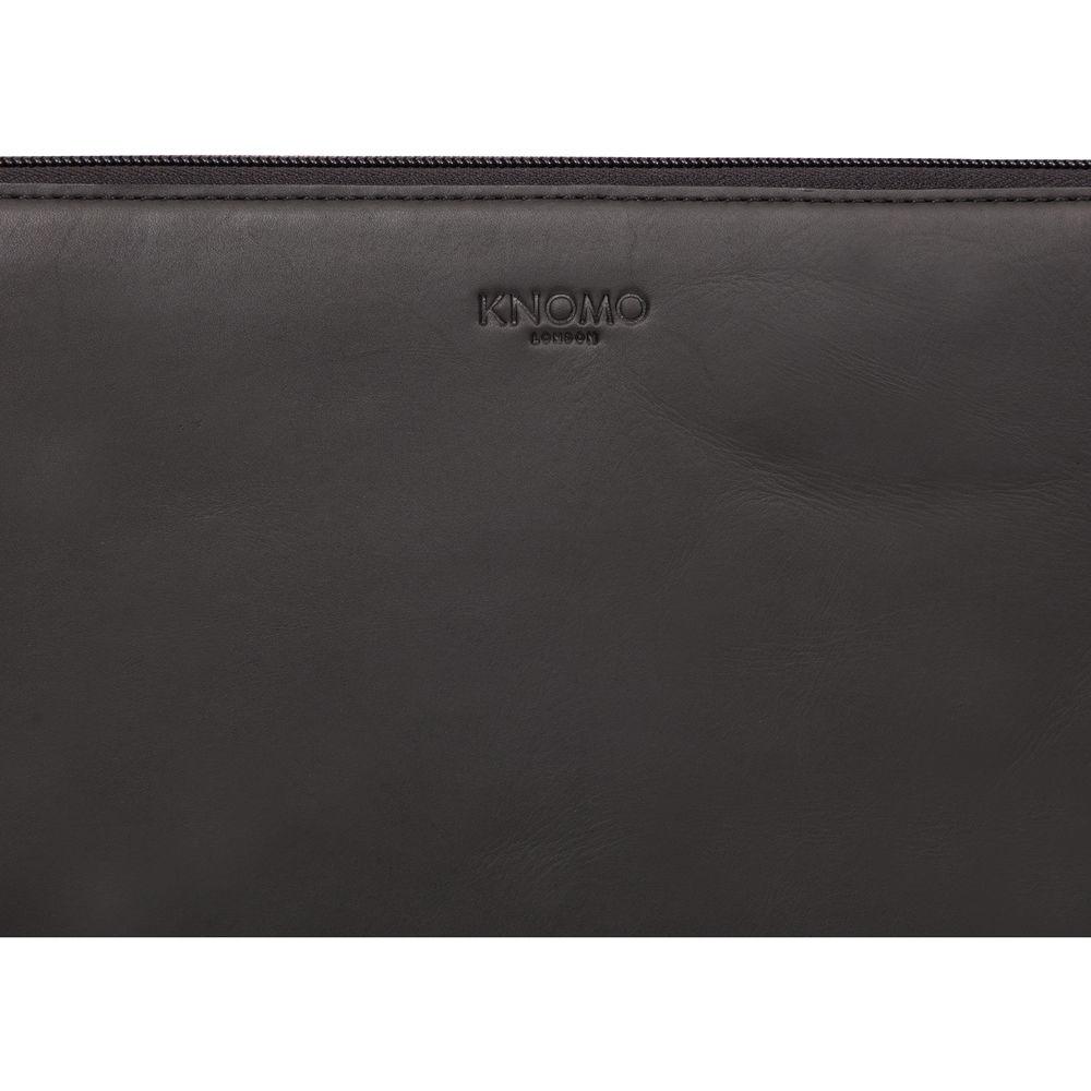 KNOMO USA 15" Leather Laptop Sleeve