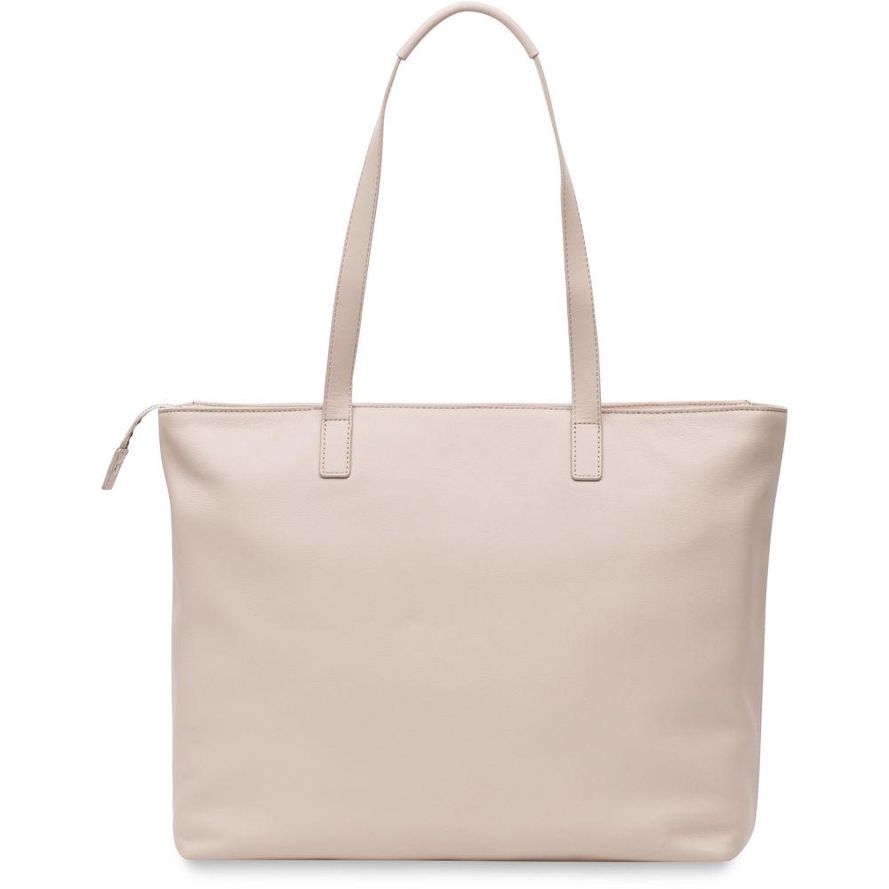 KNOMO USA Maddox Leather Laptop Tote Bag 15"