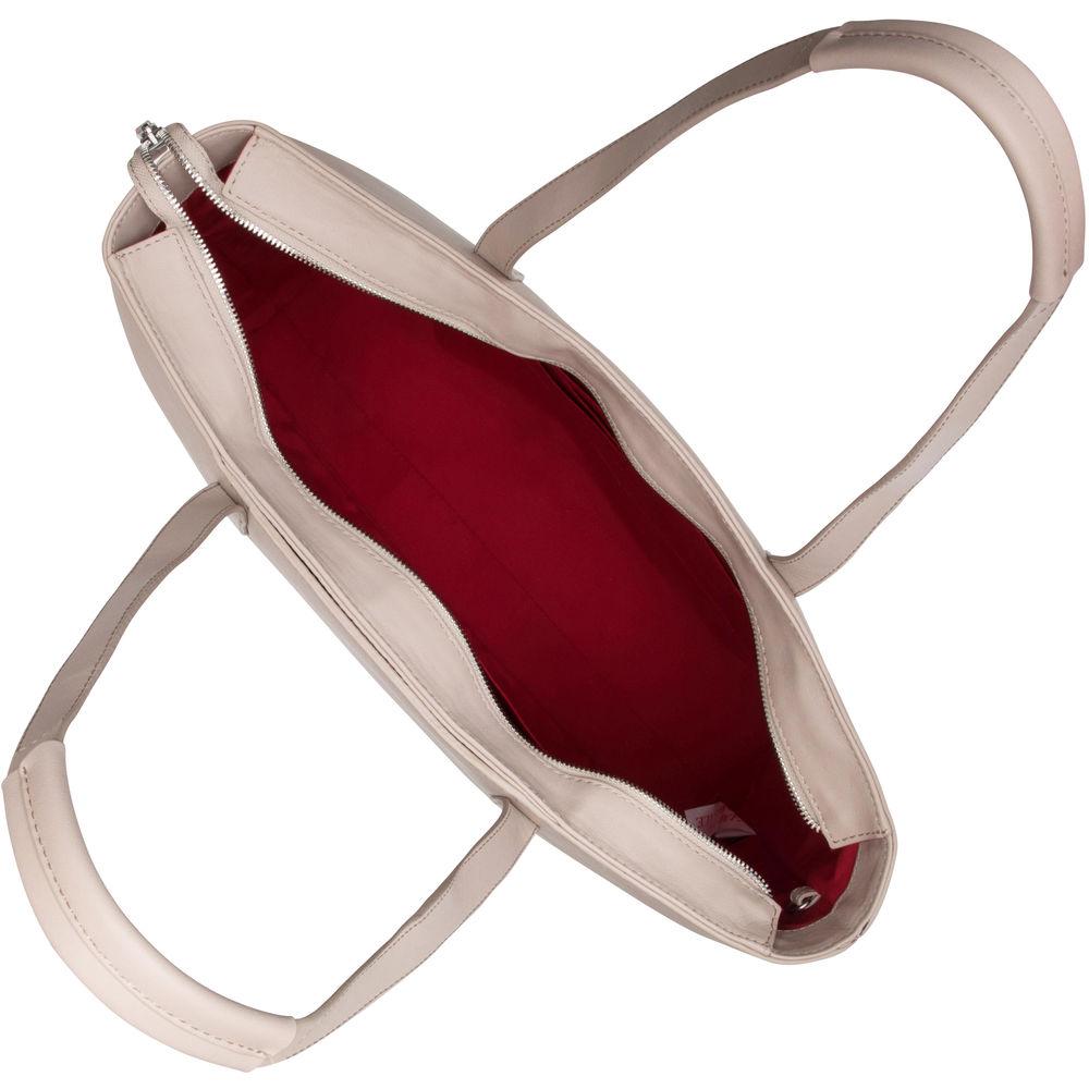 KNOMO USA Maddox Leather Laptop Tote Bag 15"