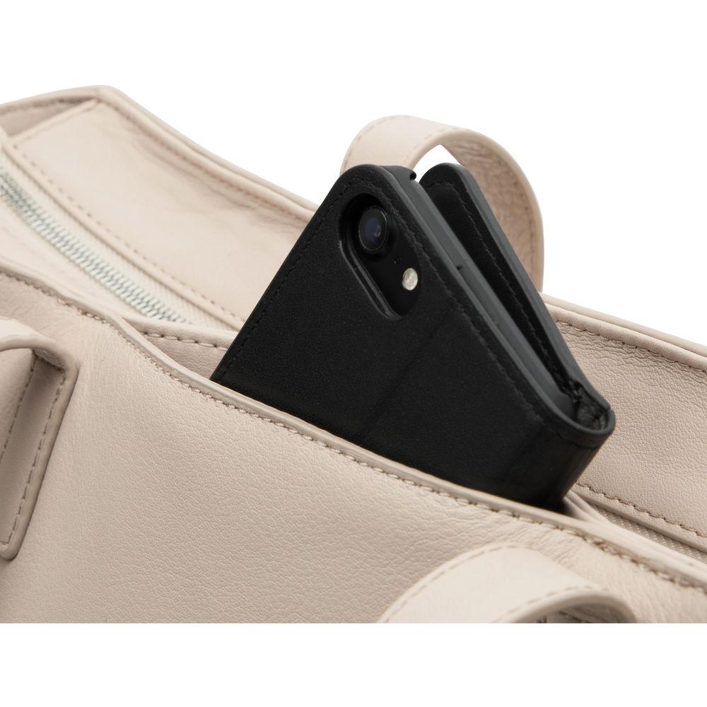 KNOMO USA Maddox Leather Laptop Tote Bag 15"