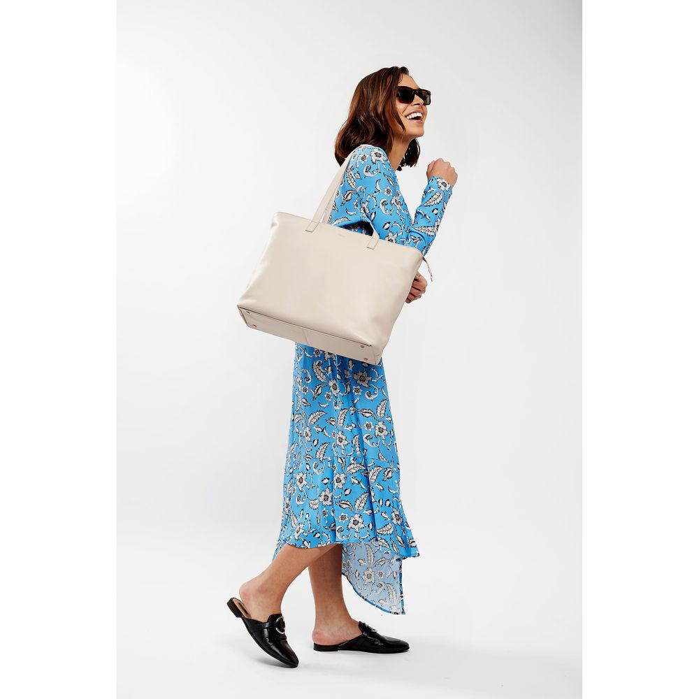 KNOMO USA Maddox Leather Laptop Tote Bag 15"