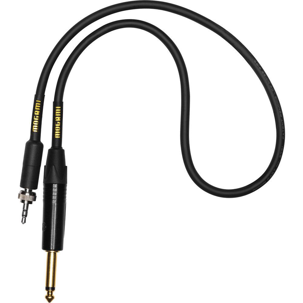 Mogami Gold Belt-Pack Cable with 3.5mm Plug to 1 4" Straight Connector for Sennheiser Wireless System